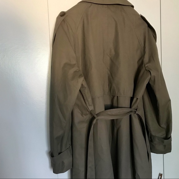 Men’s Taupe Belted Trench Coat in size 46 - Picture 8 of 8
